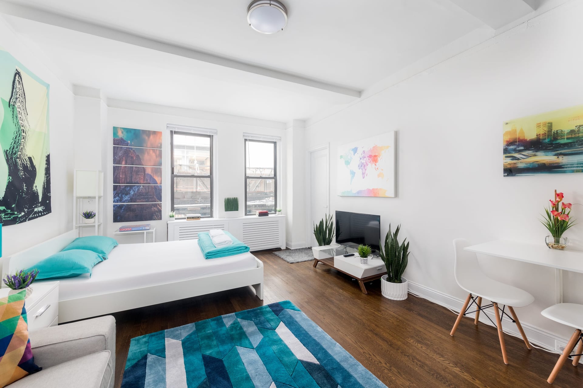 Bryant Park Studio interior — view 2.