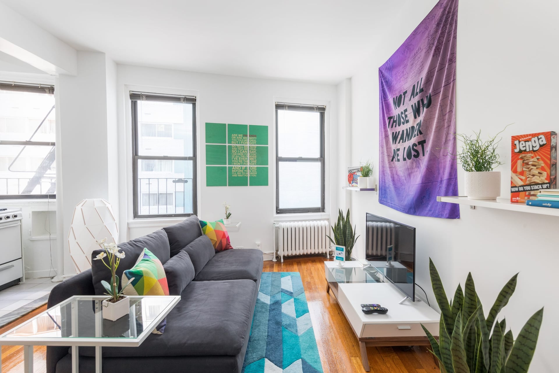 Midtown East Studio interior — view 2.